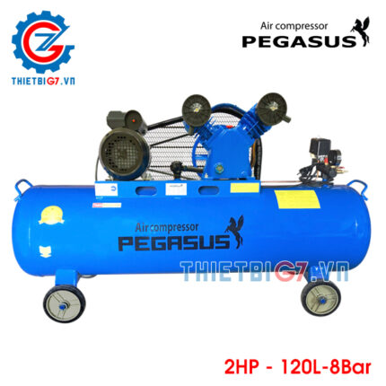 Máy nén khí Pegasus 2HP 120L 8Bar