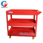 Xe đẩy 3 ngăn đựng dụng cụ, đồ nghề sửa xe