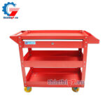 xe đựng đồ nghề 3 ngăn có ngăn kéo khóa