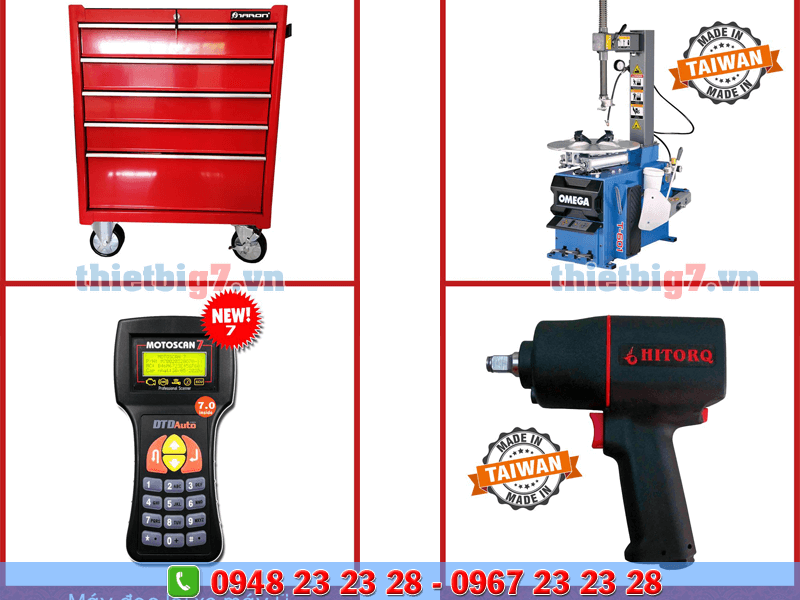 thiết bị sửa chữa xe máy
