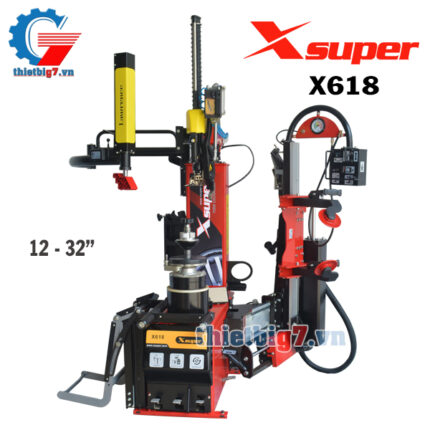 máy ra vào lốp xe tự động Xsuper X618