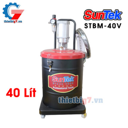 Máy bơm mỡ dùng khí nén 40 lít Suntek STBM-40L