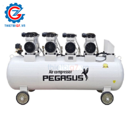 Máy nén khí không dầu giảm âm bình 320L