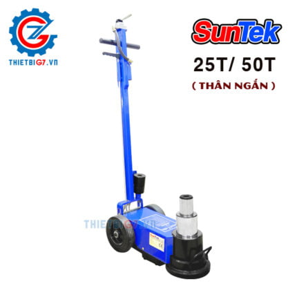 Kích Nâng Dùng Hơi 2 Tầng 25/50 Tấn SUNTEK ( Thân Ngắn )